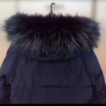 G.O.A goa 퍼 탈부착 가능 블랙 롱 다운 자켓