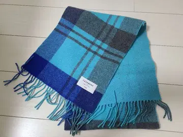 CASHMERE 체크 무늬 캐시미어 머플러