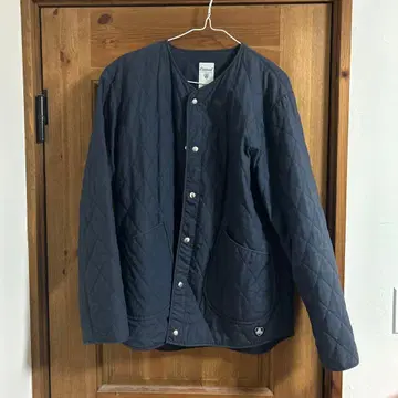 오시발 네이비 퀼팅 자켓 사이즈 4