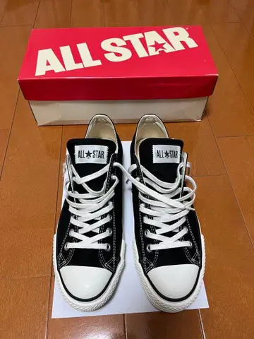 새상품급 ALL STAR 컨버스 올스타 JAPAN 블랙 27.5 재팬