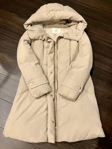 ef-de 에프데 다운 코트 베이지 7호