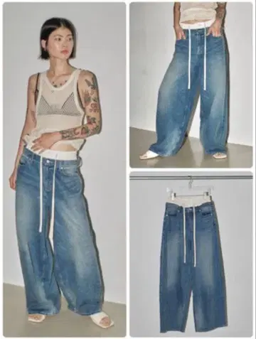 TODAYFUL Layered Waist Denim 24