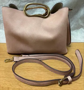 노브랜드 2WAY 백 모브 핑크