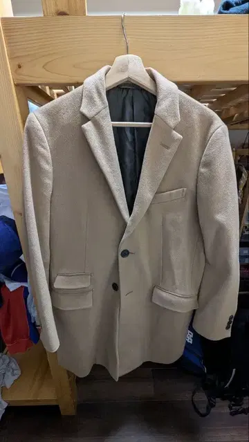 B:MING by BEAMS 체스터 코트 카멜 M