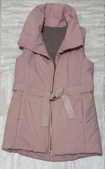 차코트 충전솜 롱 베스트 M