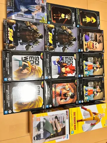 소년 만화 피규어 묶음 판매 드래곤볼 외