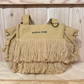 ALEXIA STAM 프린지 토트백
