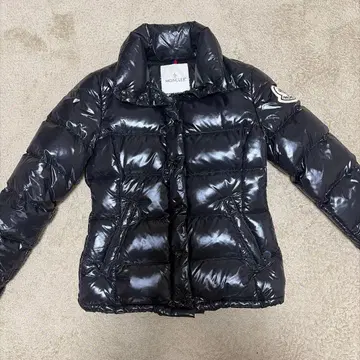 MONCLER 여성용 블랙 다운 자켓 00 숏 기장
