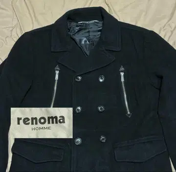 구제 의류 renoma 레노마 캐시미어 혼방 울 피코트