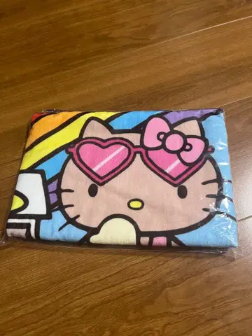 헬로키티 일광화상 키티 페이스 타월