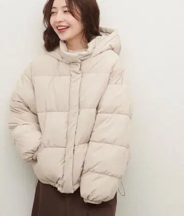 natural couture 후드 패딩 자켓