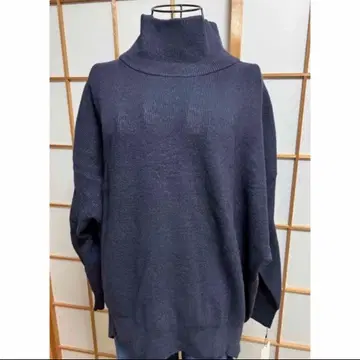 스콧 클럽 하이넥 니트