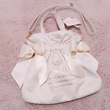 메종 드 플뢰르 더블 리본 2Way 토트백