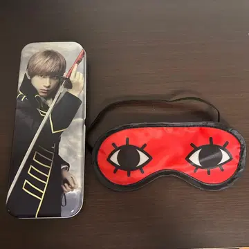 극장판 은혼 2 영화 굿즈 오키타 소고 캔 케이스 포함 안대 요시자와 료