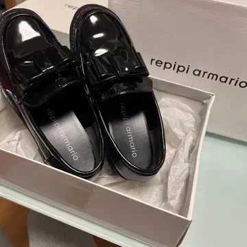 레피피 아르마리오 블랙 리본 포함 포멀 슈즈