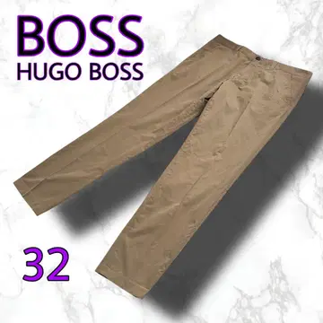 휴고보스 코튼 팬츠 슬랙스 테이퍼드 W32