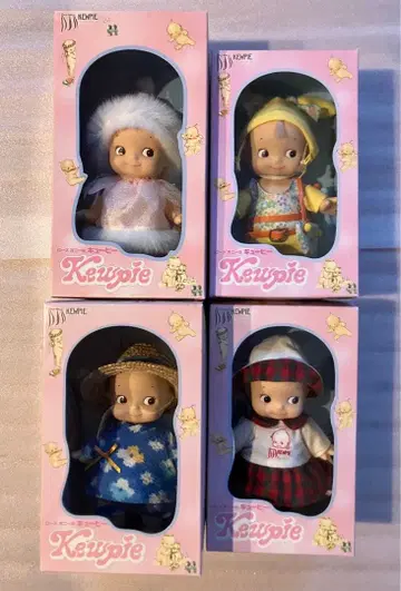 로즈 오닐 큐피 4체 세트