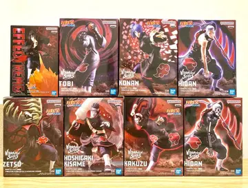 NARUTO 아카츠키 피규어 8개 세트 이타치 토비 코난 제츠 히단