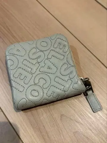 LACOSTE 코인 케이스 로고 라코스테 동전 지갑 그레이