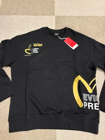 EVISU 맨투맨 미사용 새상품