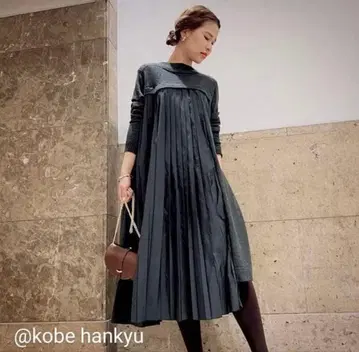 아쉬알엠 원피스 네이비