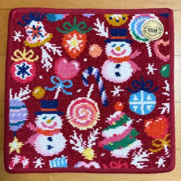 페이러 타월 손수건 캔디 오너먼트