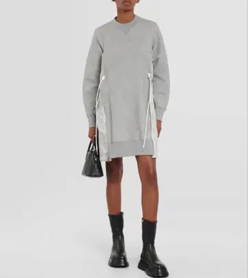 Sacai MA1 스펀지 맨투맨 원피스