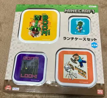 Minecraft 마이크라 런치 케이스 세트 4개입 프라이스