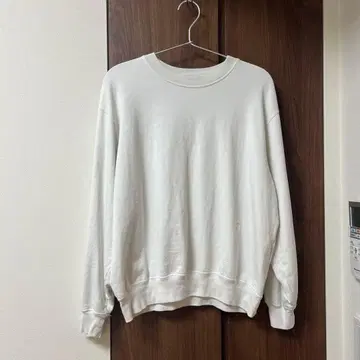 드로어 풀오버 크루넥 맨투맨