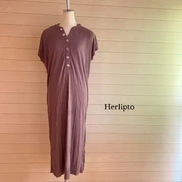 Herlipto 후드 부착 티셔츠 원피스 코지하루 착용