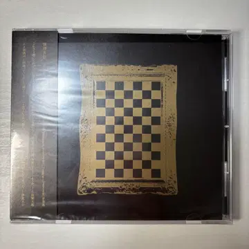체스 보드 디자인의 CD