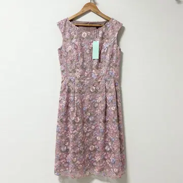 미사용 새상품 TOCCA FROST ASTER 원피스 꽃무늬 자수