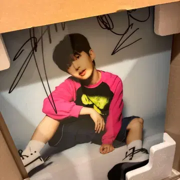 당첨 증명 가능 보플전 윤민 사인 포함 패널