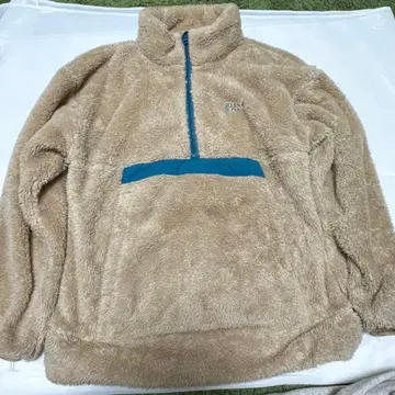 BILLABONG 하프 지퍼 보아 자켓 베이지