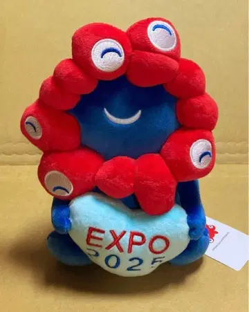 오사카 간사이 엑스포 미야쿠미야쿠 하트 봉제 인형