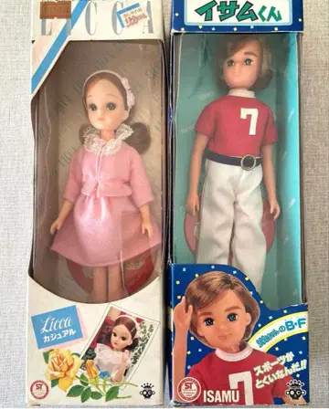 2대 리카짱 ~ 3대 리카짱 이사무군 초기 박스형 세트로