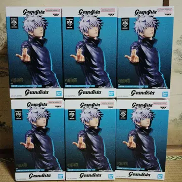주술회전 Grandista 고죠 사토루 피규어 6체 세트