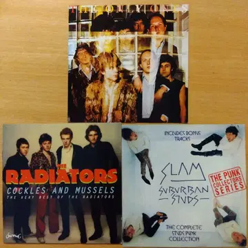 RADIATORS 외 PUNK 펑크 CD 3장 묶음 판매