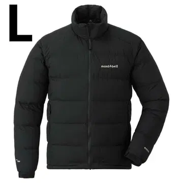 [ 새상품급 ] montbell 파마로스트 라이트 다운 자켓 블랙 L