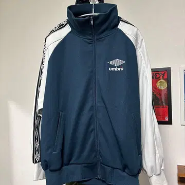 9090 x umbro Raglan Track Jacket