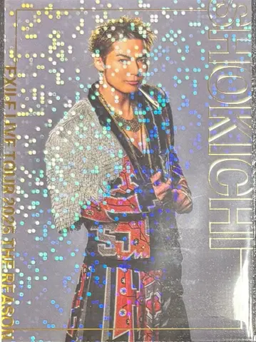 EXILE SHOKICHI 쇼키치 포토 카드 시크릿 포토 카드 시크레