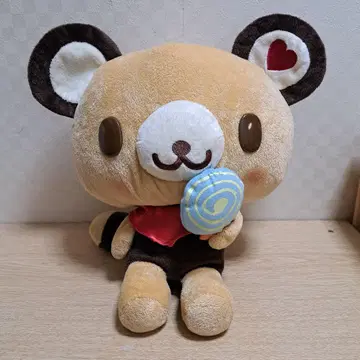 테노리곰 3L 페로페로 캔디 빅 봉제 인형 산리오 헤이세이 레트로