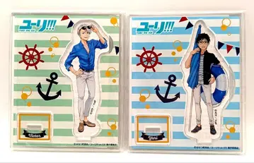 유리!!! on ICE 빅토르 카츠키 유우리의 아크릴 스탠드 2종 미개봉