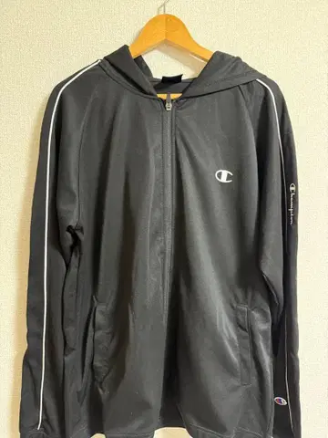 Champion 후드 부착 저리 XL 블랙 셋업 상하의 세트