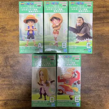 원피스 월드 컬렉터블 피규어 최악의 세대 1 전 5종 풀세트