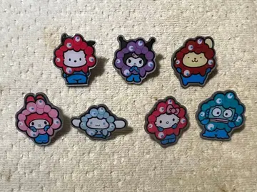 오사카 만박 미야쿠미야쿠 산리오 핀 배지 컴플리트 세트