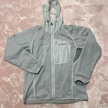 mont-bell 후드 부착 나일론 자켓 M 그레이