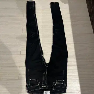 GYDA 블랙 스키니 데님 하이웨스트