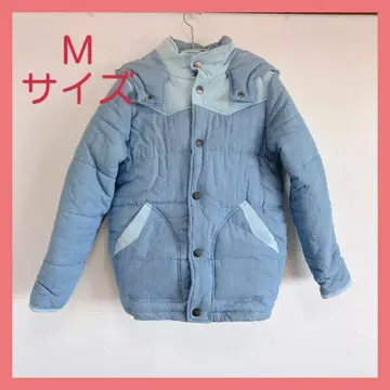 홀리데이 자켓 블루 스카이블루 점퍼 M 사이즈