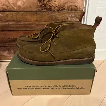 Polo 처카 부츠 올리브 그린